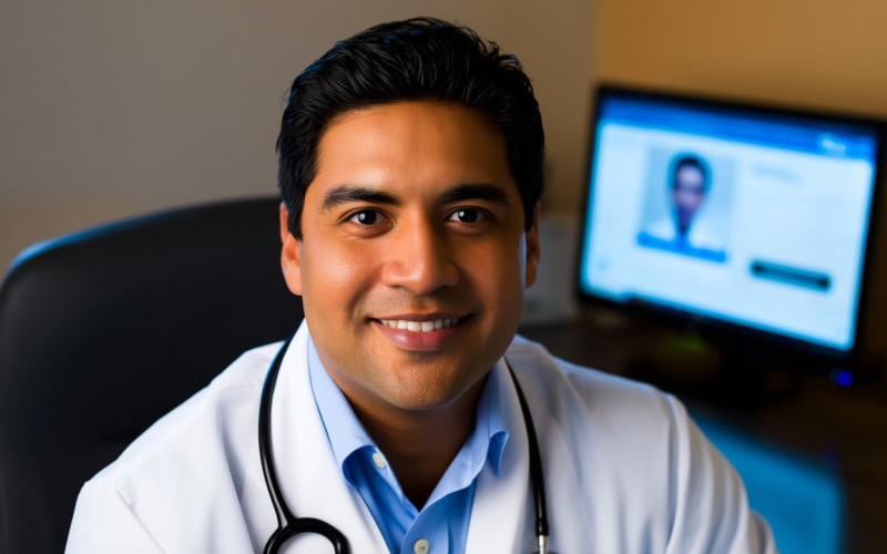 página web para doctores