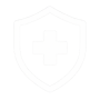 escudo de salud icono